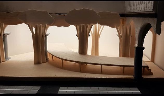 Bühnenbildentwurf von Nina Ball