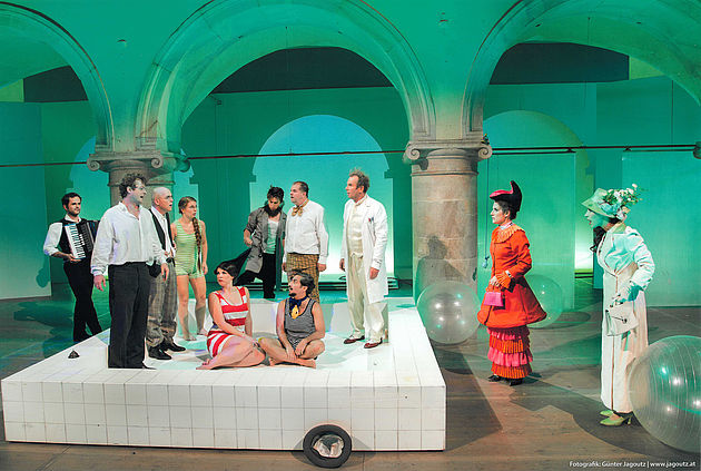 DIE BRAUTWERBER – Heckel, Kopeinig, Clementi, Gritzner, Frank, Moser, Mitterer, R. Winter, Tavakoli, Clementi, Ronzoni 