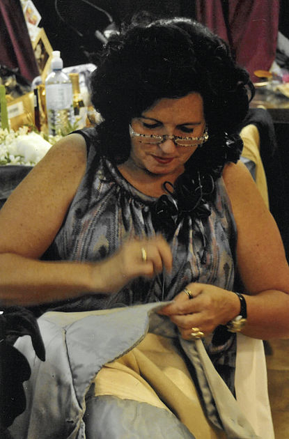 Gerti Haberl-Maschessnig ist seit 1991 die Meisterin der Schneiderkunst und für unzählige Kostüme verantwortlich